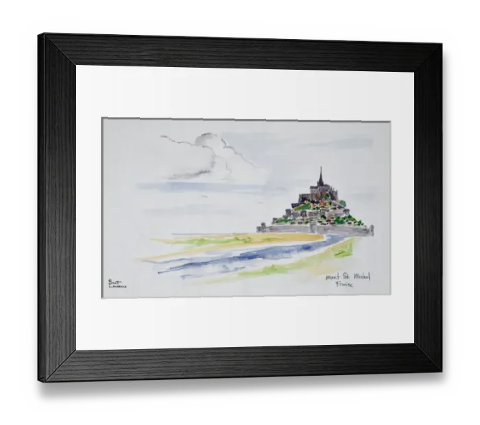 Framed Print : Artwork by Scott Lawrence Framed Print : Artwork by Scott Lawrence