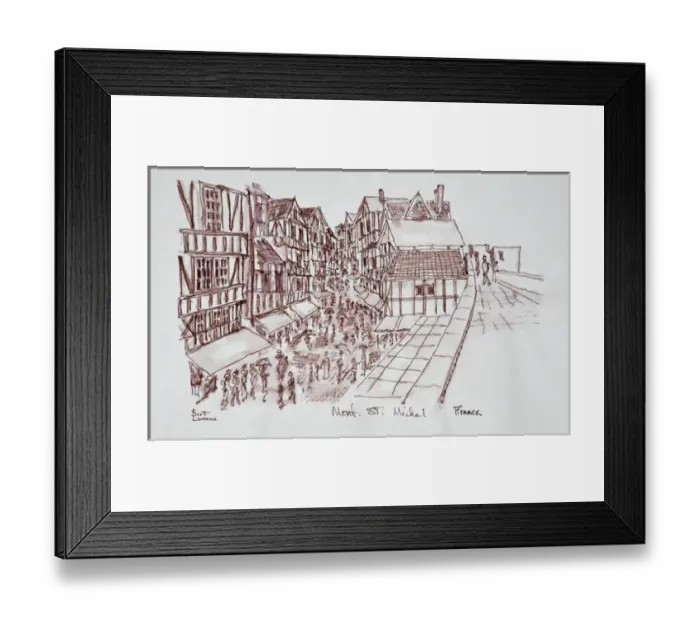 Framed Print : Artwork by Scott Lawrence Framed Print : Artwork by Scott Lawrence