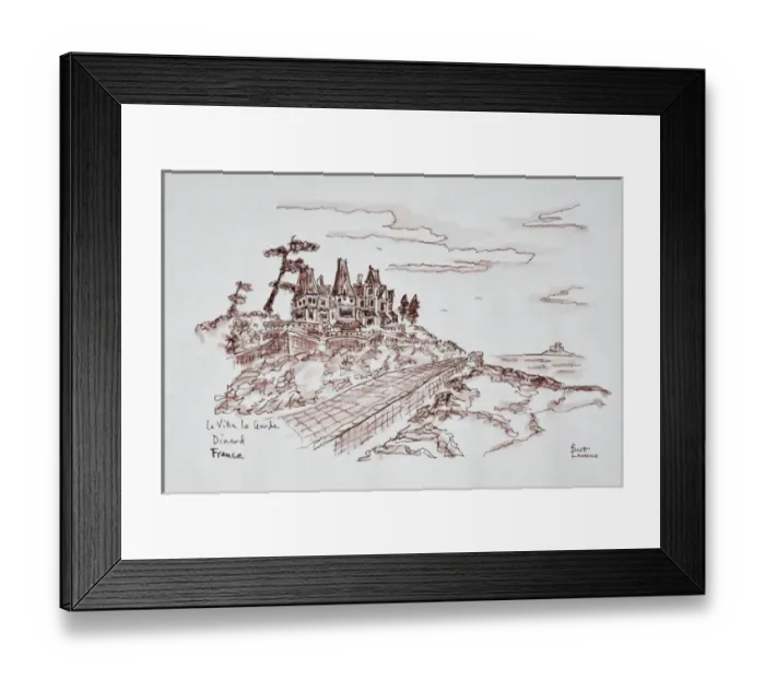 Framed Print : Artwork by Scott Lawrence Framed Print : Artwork by Scott Lawrence