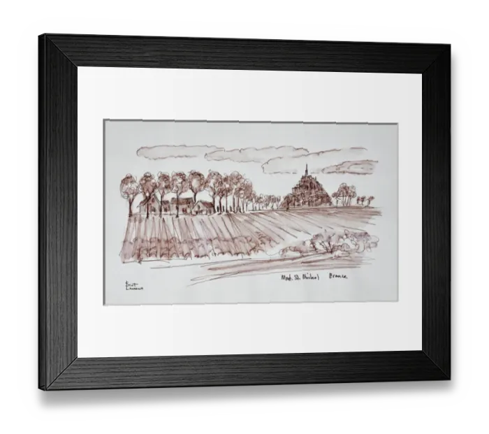Framed Print : Artwork by Scott Lawrence