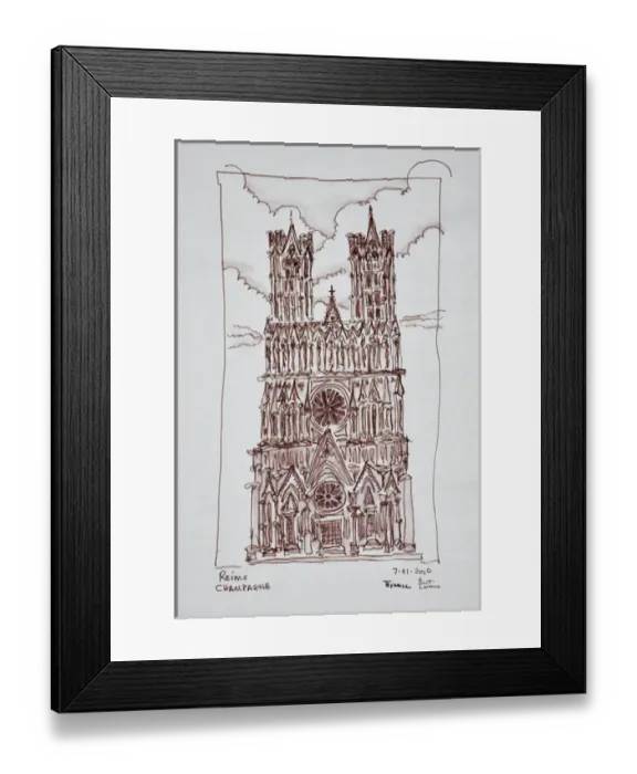 Framed Print : Artwork by Scott Lawrence