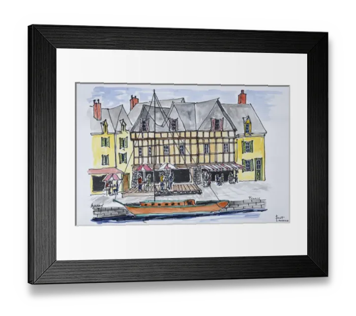 Framed Print : Artwork by Scott Lawrence Framed Print : Artwork by Scott Lawrence