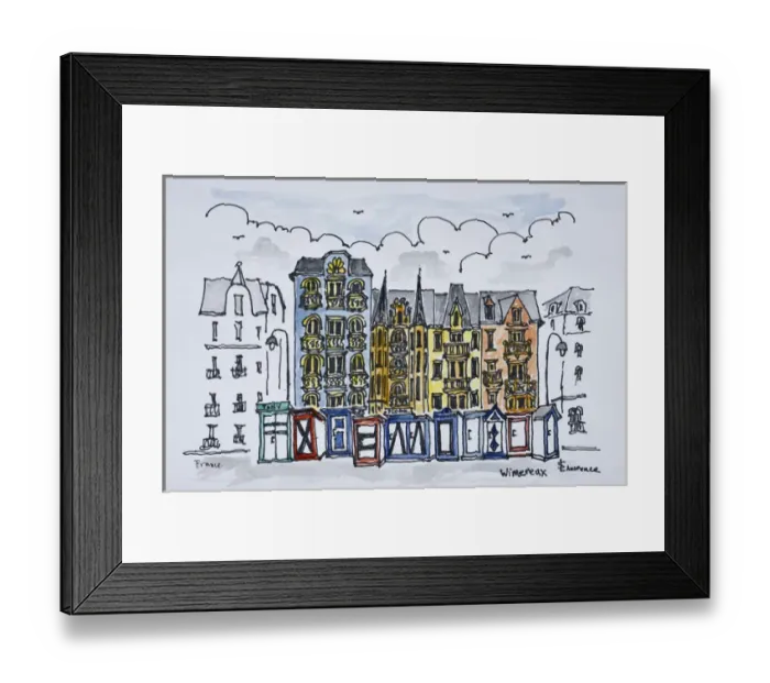 Framed Print : Artwork by Scott Lawrence Framed Print : Artwork by Scott Lawrence