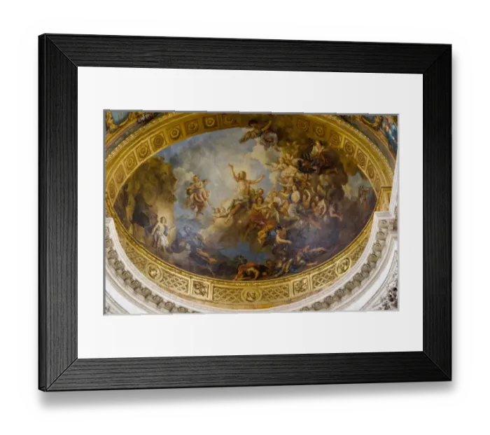 Framed Print : RM. Ceiling murals. Versailles. France Framed Print : RM. Ceiling murals. Versailles. France