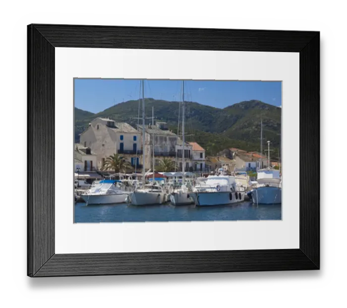 Framed Print : France, Corsica, Haute-Corse Department, Le Cap Corse, Macinaggio Framed Print : France, Corsica, Haute-Corse Department, Le Cap Corse, Macinaggio