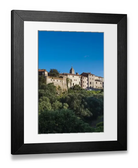 Framed Print : France, Corsica, Corse-du-Sud Department, Corsica South Coast Region, Porto Vecchio