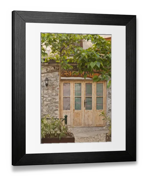 Framed Print : France, Corsica, Haute-Corse Department, Central Mountains Region, Corte, Place Gaffori Framed Print : France, Corsica, Haute-Corse Department, Central Mountains Region, Corte, Place Gaffori