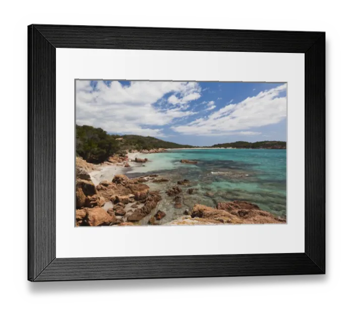 Framed Print : France, Corsica, Corse-du-Sud Department, Corsica South Coast Region, Baie de Rondinara bay Framed Print : France, Corsica, Corse-du-Sud Department, Corsica South Coast Region, Baie de Rondinara bay