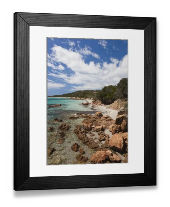 Framed Print : France, Corsica, Corse-du-Sud Department, Corsica South Coast Region, Baie de Rondinara bay Framed Print : France, Corsica, Corse-du-Sud Department, Corsica South Coast Region, Baie de Rondinara bay