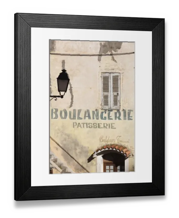 Framed Print : France, Corsica, Haute-Corse Department, Central Mountains Region, Corte, Old Boulangerie Framed Print : France, Corsica, Haute-Corse Department, Central Mountains Region, Corte, Old Boulangerie