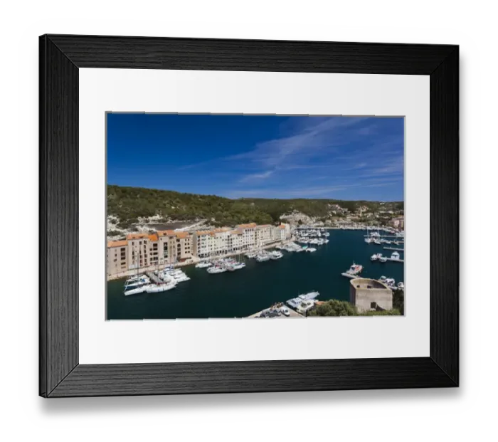 Framed Print : France, Corsica, Corse-du-Sud Department, Corsica South Coast Region, Bonifacio Framed Print : France, Corsica, Corse-du-Sud Department, Corsica South Coast Region, Bonifacio