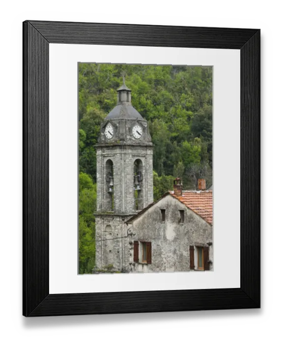 Framed Print : France, Corsica, Haute-Corse Department, Central Mountains Region, Le Bozio Area Framed Print : France, Corsica, Haute-Corse Department, Central Mountains Region, Le Bozio Area