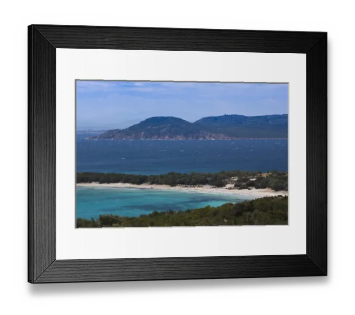 Framed Print : France, Corsica, Corse-du-Sud Department, Corsica South Coast Region, Baie de Rondinara bay Framed Print : France, Corsica, Corse-du-Sud Department, Corsica South Coast Region, Baie de Rondinara bay