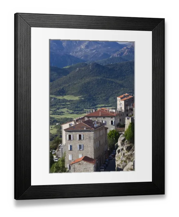 Framed Print : France, Corsica, Corse-du-Sud Department, Corsica South Coast Region, Le Satenais Area Framed Print : France, Corsica, Corse-du-Sud Department, Corsica South Coast Region, Le Satenais Area