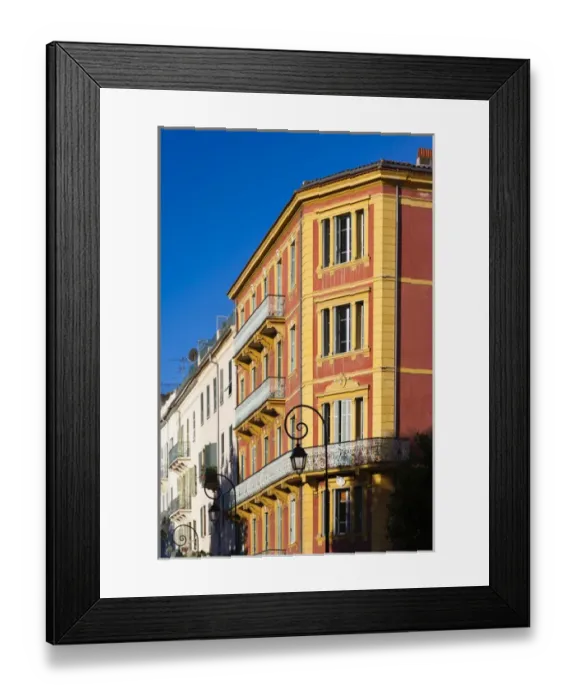 Framed Print : France, Corsica, Corse-du-Sud Department, Corsica West Coast Region, Ajaccio, building Framed Print : France, Corsica, Corse-du-Sud Department, Corsica West Coast Region, Ajaccio, building
