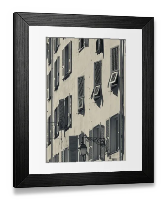 Framed Print : France, Corsica, Corse-du-Sud Department, Corsica West Coast Region, Ajaccio, building Framed Print : France, Corsica, Corse-du-Sud Department, Corsica West Coast Region, Ajaccio, building