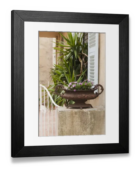 Framed Print : France, Corsica, Haute-Corse Department, La Balagne Region, Pigna, artisanal village