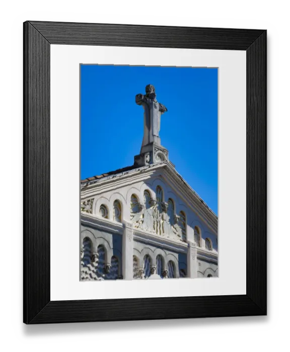 Framed Print : France, Corsica, Corse-du-Sud Department, Corsica West Coast Region, Ajaccio, Eglise Framed Print : France, Corsica, Corse-du-Sud Department, Corsica West Coast Region, Ajaccio, Eglise