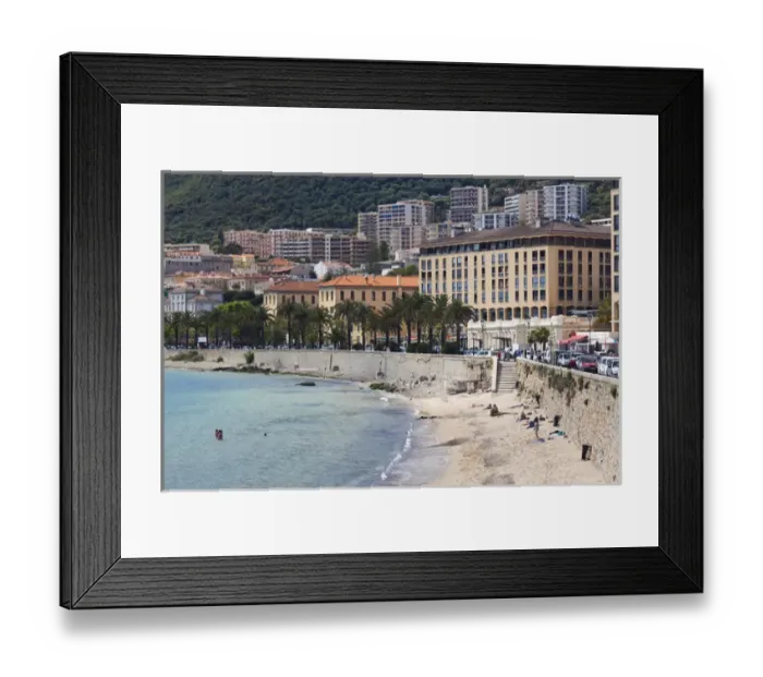 Framed Print : France, Corsica, Corse-du-Sud Department, Corsica West Coast Region, Ajaccio, city Framed Print : France, Corsica, Corse-du-Sud Department, Corsica West Coast Region, Ajaccio, city