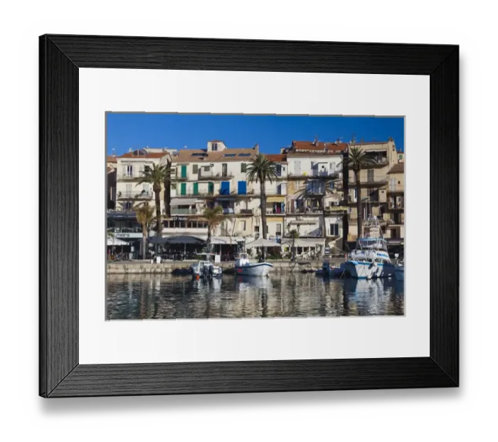 Framed Print : France, Corsica, Haute-Corse Department, La Balagne Region, Calvi, Port de Plaissance Framed Print : France, Corsica, Haute-Corse Department, La Balagne Region, Calvi, Port de Plaissance