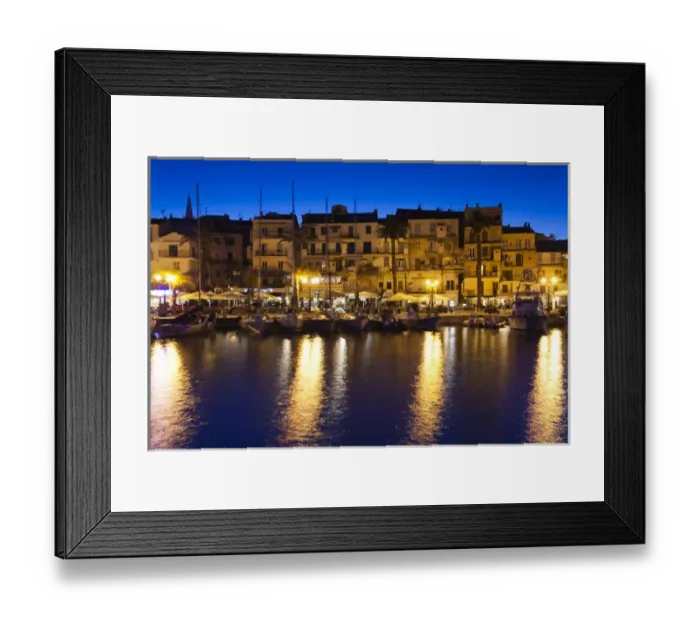 Framed Print : France, Corsica, Haute-Corse Department, La Balagne Region, Calvi, Port de Plaissance Framed Print : France, Corsica, Haute-Corse Department, La Balagne Region, Calvi, Port de Plaissance