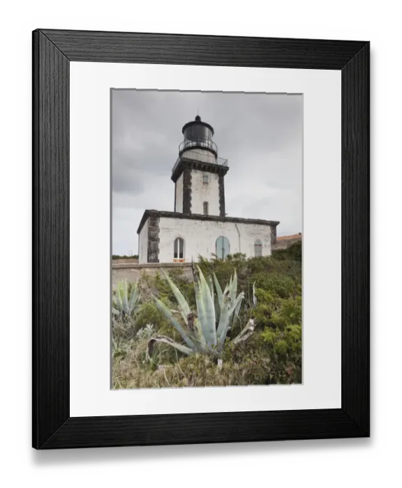 Framed Print : France, Corsica, Corse-du-Sud Department, Corsica South Coast Region, Bonifacio