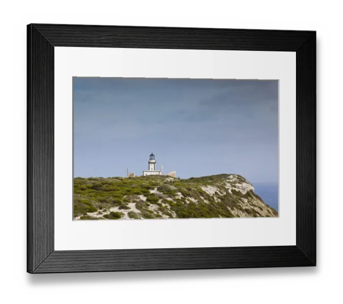 Framed Print : France, Corsica, Corse-du-Sud Department, Corsica South Coast Region, Bonifacio