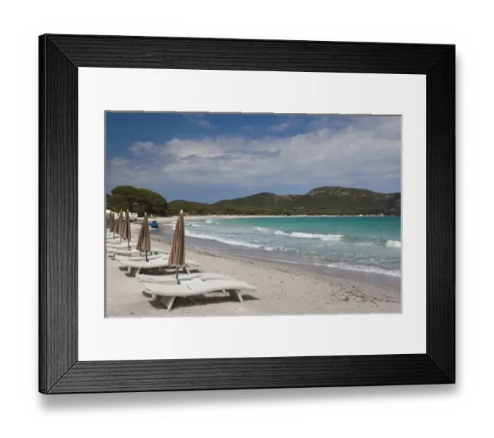 Framed Print : France, Corsica, Corse-du-Sud Department, Corsica South Coast Region, Porto Vecchio-area