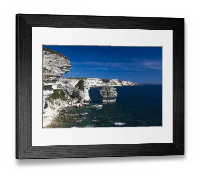 Framed Print : France, Corsica, Corse-du-Sud Department, Corsica South Coast Region, Bonifacio Framed Print : France, Corsica, Corse-du-Sud Department, Corsica South Coast Region, Bonifacio