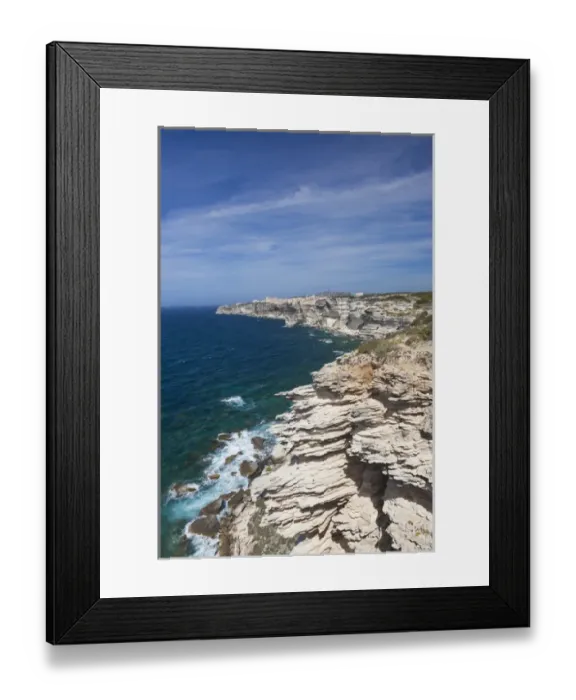 Framed Print : France, Corsica, Corse-du-Sud Department, Corsica South Coast Region, Bonifacio Framed Print : France, Corsica, Corse-du-Sud Department, Corsica South Coast Region, Bonifacio