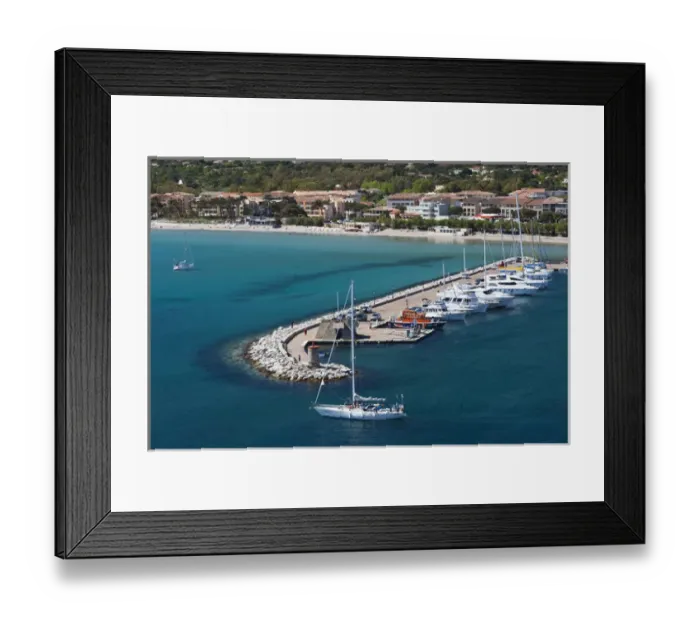 Framed Print : France, Corsica, Haute-Corse Department, La Balagne Region, Calvi, elevated view Framed Print : France, Corsica, Haute-Corse Department, La Balagne Region, Calvi, elevated view