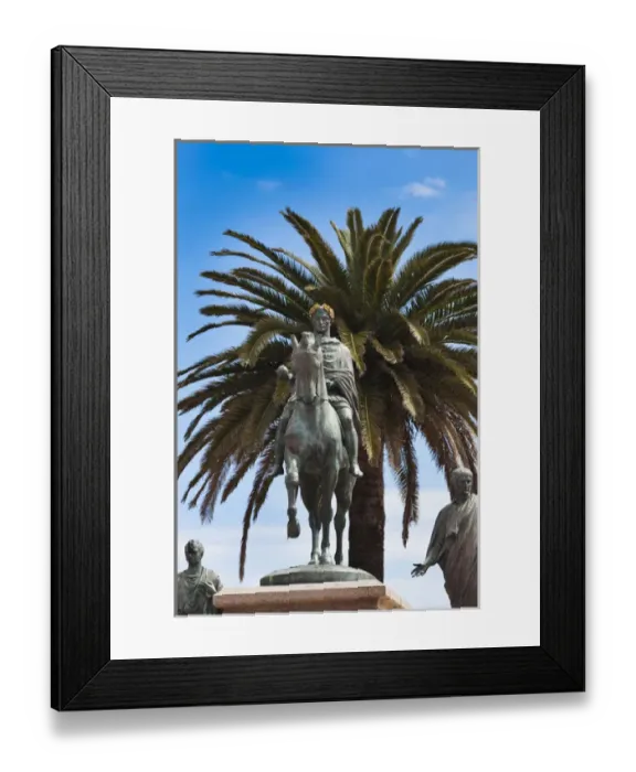 Framed Print : France, Corsica, Corse-du-Sud Department, Corsica West Coast Region, Ajaccio, Place Framed Print : France, Corsica, Corse-du-Sud Department, Corsica West Coast Region, Ajaccio, Place