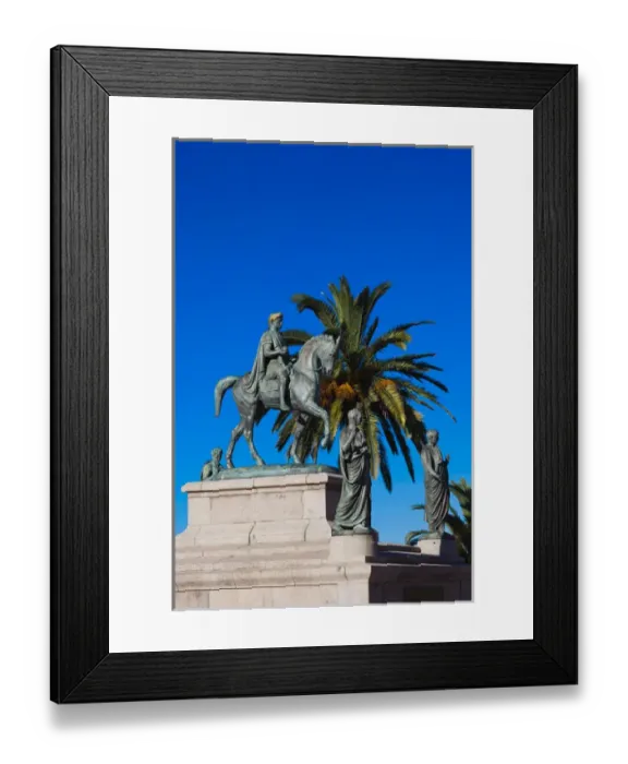 Framed Print : France, Corsica, Corse-du-Sud Department, Corsica West Coast Region, Ajaccio, Place Framed Print : France, Corsica, Corse-du-Sud Department, Corsica West Coast Region, Ajaccio, Place