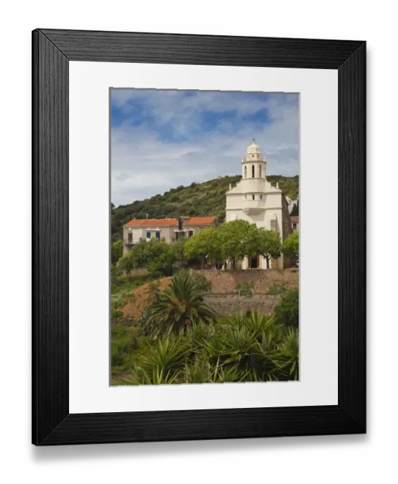 Framed Print : France, Corsica, Corse-du-Sud Department, Corsica West Coast Region, Cargese, Eglise Framed Print : France, Corsica, Corse-du-Sud Department, Corsica West Coast Region, Cargese, Eglise