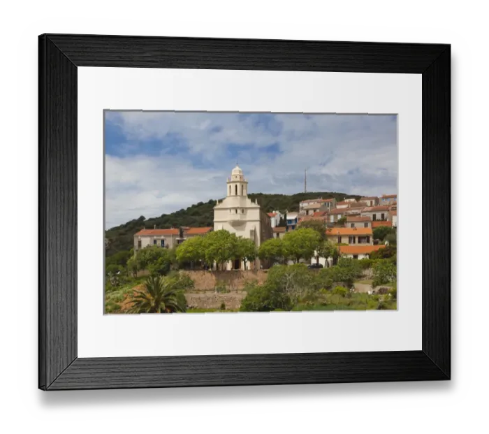 Framed Print : France, Corsica, Corse-du-Sud Department, Corsica West Coast Region, Cargese, Eglise Framed Print : France, Corsica, Corse-du-Sud Department, Corsica West Coast Region, Cargese, Eglise