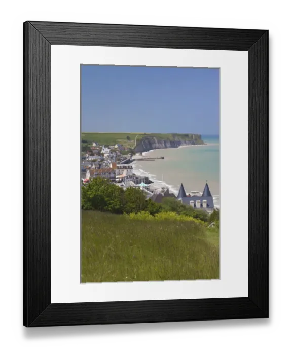 Framed Print : France, Normandy Region, Calvados Department, D-Day Beaches Area, Arromanches les Bains Framed Print : France, Normandy Region, Calvados Department, D-Day Beaches Area, Arromanches les Bains