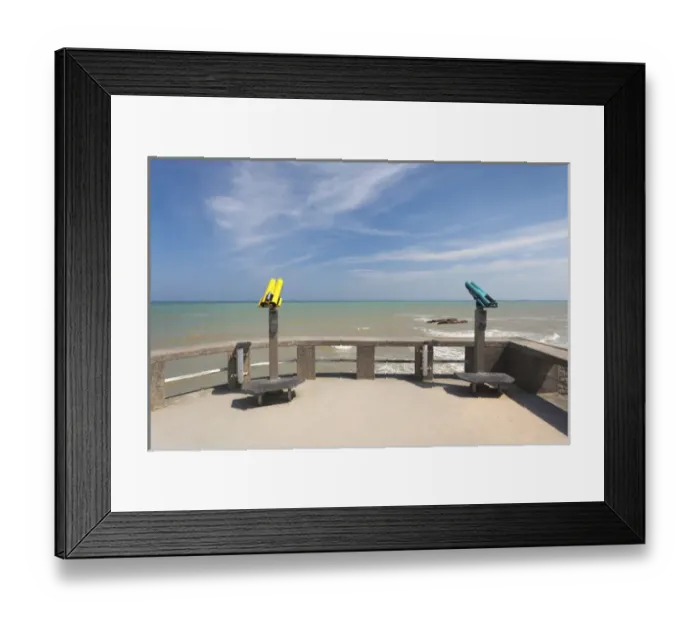 Framed Print : France, Normandy Region, Calvados Department, D-Day Beaches Area, Arromanches les Bains Framed Print : France, Normandy Region, Calvados Department, D-Day Beaches Area, Arromanches les Bains