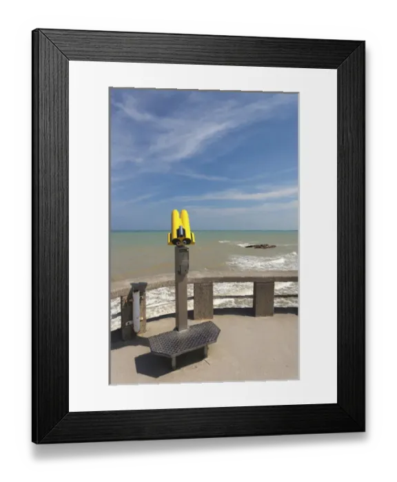 Framed Print : France, Normandy Region, Calvados Department, D-Day Beaches Area, Arromanches les Bains Framed Print : France, Normandy Region, Calvados Department, D-Day Beaches Area, Arromanches les Bains
