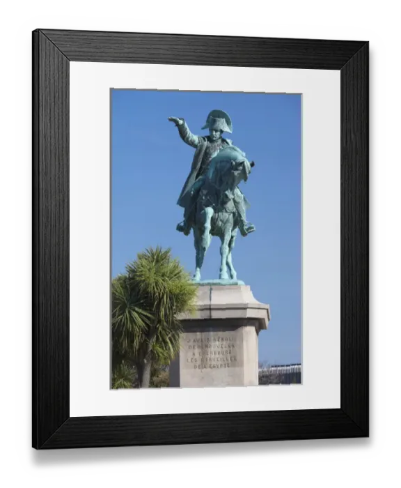 Framed Print : France, Normandy Region, Manche Department, Cherbourg-Octeville, Place Napoleon Framed Print : France, Normandy Region, Manche Department, Cherbourg-Octeville, Place Napoleon