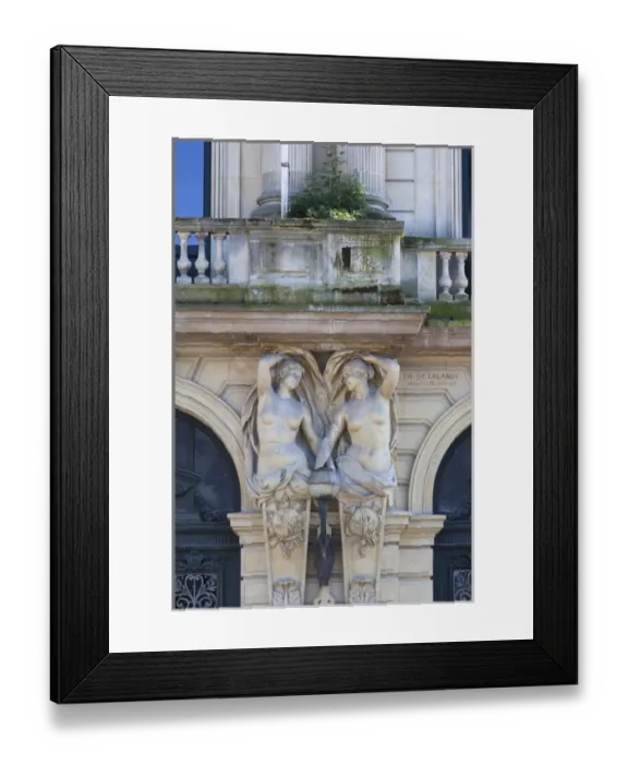 Framed Print : France, Normandy Region, Manche Department, Cherbourg-Octeville, Place General de Gaulle Framed Print : France, Normandy Region, Manche Department, Cherbourg-Octeville, Place General de Gaulle