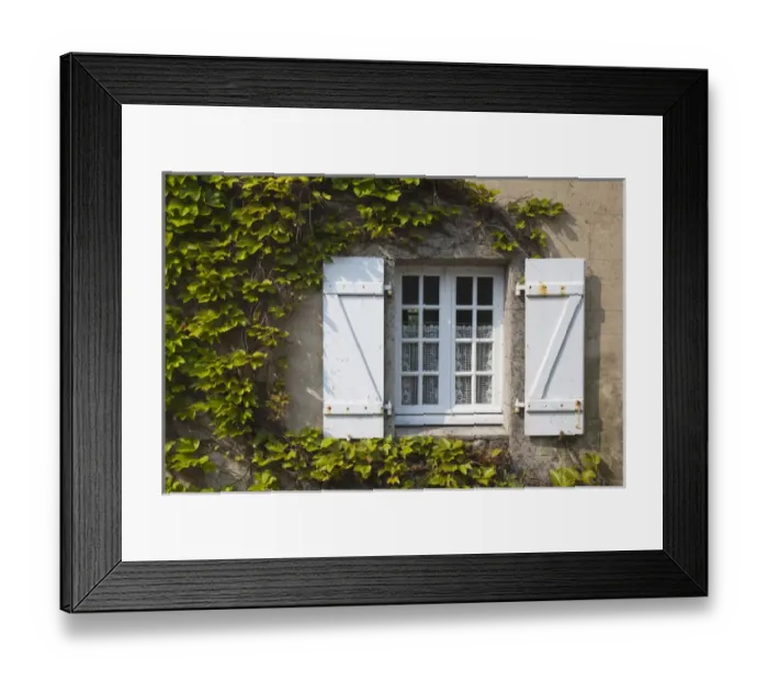 Framed Print : France, Normandy Region, Manche Department, Goury, town building detail Framed Print : France, Normandy Region, Manche Department, Goury, town building detail