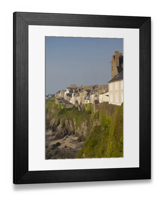 Framed Print : France, Normandy Region, Manche Department, Granville, Haut Ville, Upper Town