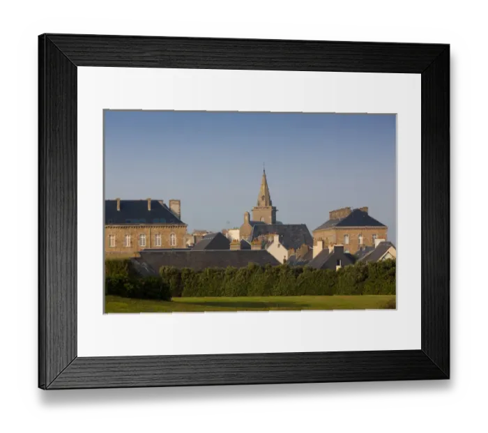 Framed Print : France, Normandy Region, Manche Department, Granville, Haut Ville, Upper Town, Eglise Framed Print : France, Normandy Region, Manche Department, Granville, Haut Ville, Upper Town, Eglise