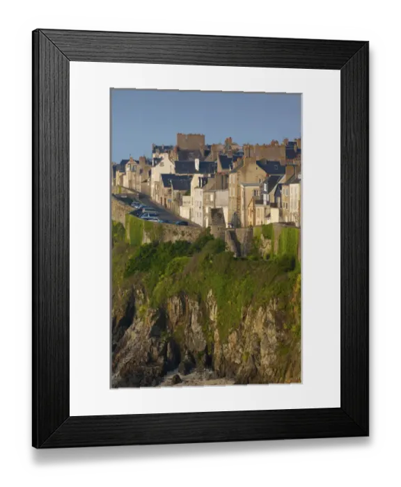 Framed Print : France, Normandy Region, Manche Department, Granville, Haut Ville, Upper Town Framed Print : France, Normandy Region, Manche Department, Granville, Haut Ville, Upper Town