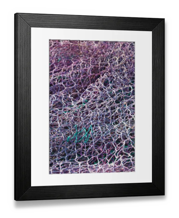 Framed Print : France, Normandy Region, Manche Department, Granville, port, fishing nets Framed Print : France, Normandy Region, Manche Department, Granville, port, fishing nets