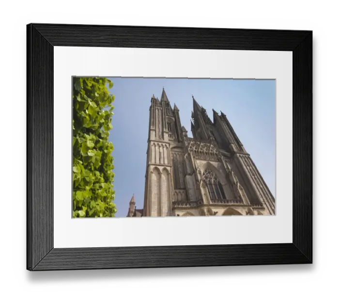 Framed Print : France, Normandy Region, Manche Department, Coutances, Coutances Cathedral Framed Print : France, Normandy Region, Manche Department, Coutances, Coutances Cathedral