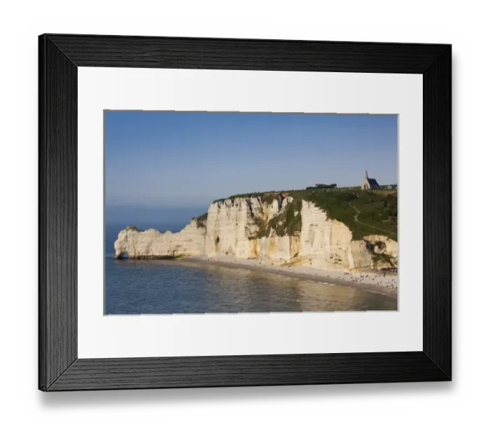 Framed Print : France, Normandy Region, Seine-Maritime Department, Etretat, Falaise De Amont cliffs Framed Print : France, Normandy Region, Seine-Maritime Department, Etretat, Falaise De Amont cliffs