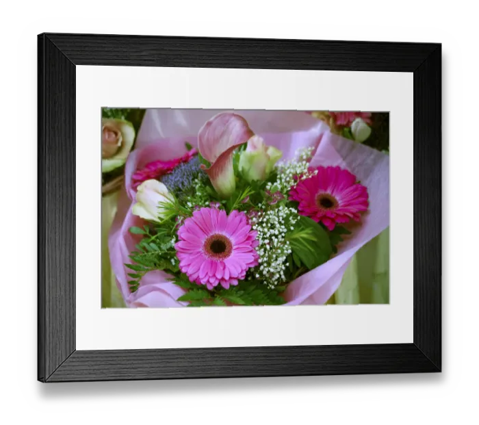 Framed Print : BAMBER17803-2012-BARTRUFF. CR2 - Fresh flowers for sale in the Old Town outdoor market of Bamberg