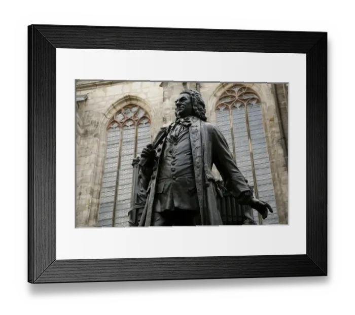 Framed Print : LEIPZIG18425-2012-BARTRUFF. JPG - Statue of J Framed Print : LEIPZIG18425-2012-BARTRUFF. JPG - Statue of J