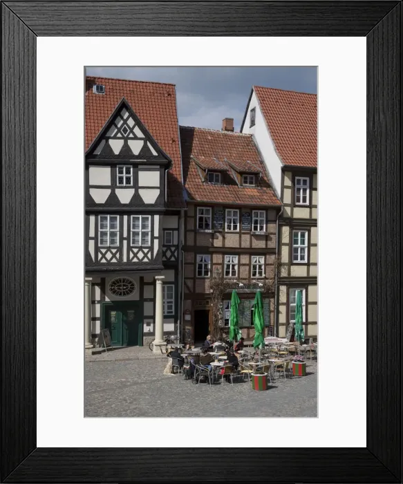 Framed Print : QUEDLINBURG18140-2012-BARTRUFF. CR2 Framed Print : QUEDLINBURG18140-2012-BARTRUFF. CR2